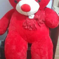 عروسک خرس ۲ متری مارک دار