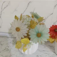 گل کریستالی|گل مصنوعی|خرمدره, |دیوار