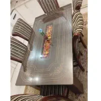 میزناهارخوری ۶ نفره|میز و صندلی غذاخوری|مشهد, دانشجو|دیوار