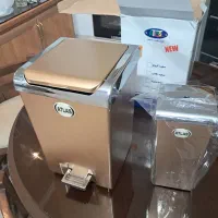 ست سطل و فرچه طلایی نو با ایراد جزئی