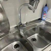 سینک درجه یک استیل در حد نو