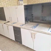 کابینت گردویی/آماده/ملامین/ام دی اف/هایگلاس|مصالح و تجهیزات ساختمان|اصفهان, باغ فدک|دیوار