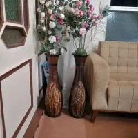 دوعدد گلدان