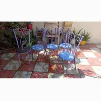 یکدست صندلی فرفوژه ناهار خوری