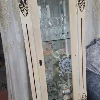 دوعدد بوفه ساعت ایستاده میز تلویزیون|بوفه، ویترین، کنسول|بوئین زهرا, |دیوار