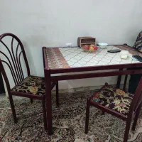میزناهار خوری ۴ نفره|میز و صندلی غذاخوری|مشهد, شهرک ابوذر|دیوار