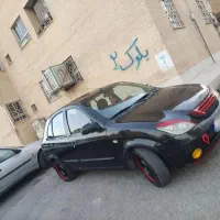 تیبا دو مشکی ۹۷ معاوضه با پژو|خودرو سواری و وانت|فولادشهر, B2|دیوار