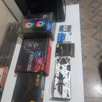 کیس گیمینگ با مانیتور 2Kو گرافیک 6700XT Nitro Plus|رایانه رومیزی|تهران, تهرانپارس غربی|دیوار