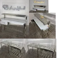 میزکار فرم بنماری استیل(تجهیزات صنعتی کترینگ )