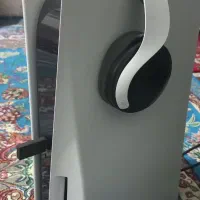 ps5 اروپا دیسک خور با هدفون پایه شارژ دسته اضافی