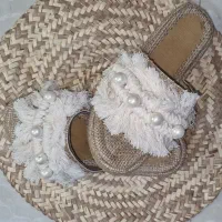 صندل کنفی مکرومه