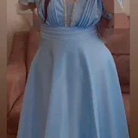 لباس آبی ساتن|لباس|بابکان, |دیوار