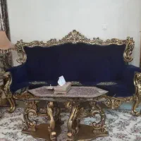 مبل سلطنتی و جلو مبلی و میز عسلی