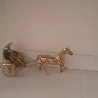 اسب و کالسکه برنز