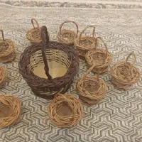 سبد تزئنی رومیزی|صنایع دستی و سایر لوازم تزئینی|مریوان, |دیوار