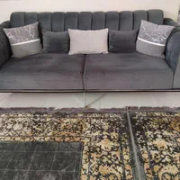 مبل هشت نفره چستر صدفی نو نو|مبلمان خانگی و میز عسلی|شیراز, شهرک گلستان|دیوار