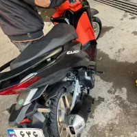 موتور بی کلاج مارک معروف هانی مدل ۱۴۰۰|موتورسیکلت|فولادشهر, سایت صنعتی کاوه|دیوار