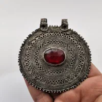 آویز نقره قاجاری . کلکسیونی وزن ۵۵/۹۰ گرم|کلکسیون اشیاء عتیقه|تهران, اوین|دیوار