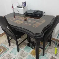 نهار خوری چهار نفری  چوبی