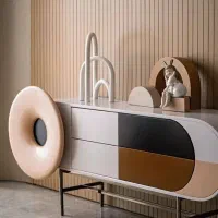 میز TV جلو مبلی عسلی|میز تلویزیون|تهران, خاک سفید|دیوار