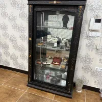 بوفه چوب و آینه