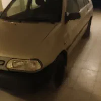 پراید 88 رنگ بژ دوگانه دستی منبع بزرگ