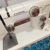 چرخ خیاطی ژاپنی ژانومه۸۰۲ سری اول اصلی آکبند