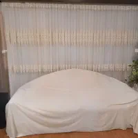 پرده پذیرایی و خواب و آشپزی