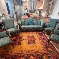 مبلمان ۷ نفره ترک اصل در حدنو|مبلمان خانگی و میز عسلی|تهران, جنت‌آباد مرکزی|دیوار