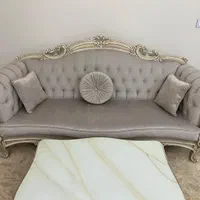 مبل استیل به همراه ناهارخوری ۸ نفره|مبلمان خانگی و میز عسلی|تهران, شهرک دانشگاه شریف|دیوار