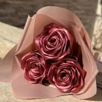 دسته گل روبان|گل مصنوعی|یاسوج, |دیوار