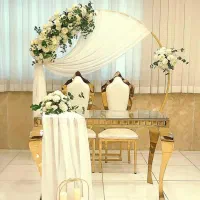 گل آرایی   استیج رقص   ماشین عروس  دسته گل