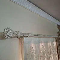 . پرده اطاق خواب.چوب پرده والان