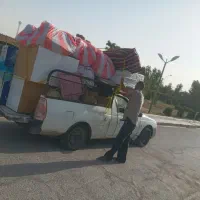 وانت بارباربری حمل بارواسباب کشی باکارگرقیمت مناسب