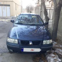 سمند ۹۳ آبی متالیک