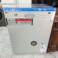 ظرفشویی 18 نفره ال جی اصل کره در حد نو با کارتن