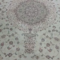 فرش کرم ۶ متری جفت