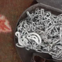 زنجیر چرخ پراید در حد نو