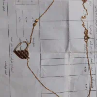 طلا پلاک زنجیر.|جواهرات|همدان, |دیوار