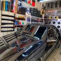 سیستم صوتی وشیشه دودی