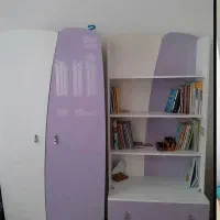 کمد کودک ونوجوان +کتابخانه تمیز وسالم