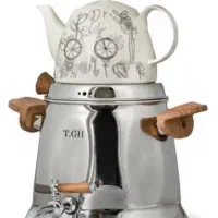 کتری قوری برند قیطاسی کاملا نو