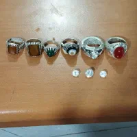 انواع انگشتر نقره کهنه کلکسیونی|جواهرات|پاکدشت, پاکدشت (مامازند)|دیوار