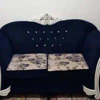 مبل راحتی7 نفره رنگ سرمه ای|مبلمان خانگی و میز عسلی|آبیک, |دیوار