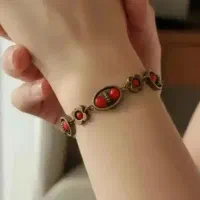 دستبند شیک هدیه زیبای روز زن و شب یلدا|بدلیجات|تهران, مینای شمالی (مخبر)|دیوار