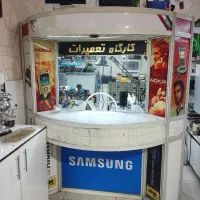 میز تعمیرات موبایل آلمینیوم پیشخوان غرفه صندوق