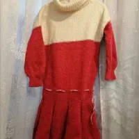 لباس دخترانه پشم ترک مناسب فصل