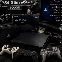 Ps4 slim 500gig ۳ دسته