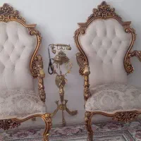 مبل سلطنتی ۹ نفره سالم و در حد نو