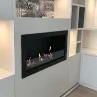 شومینه گازی /مدرن /طرح LCD دیواری